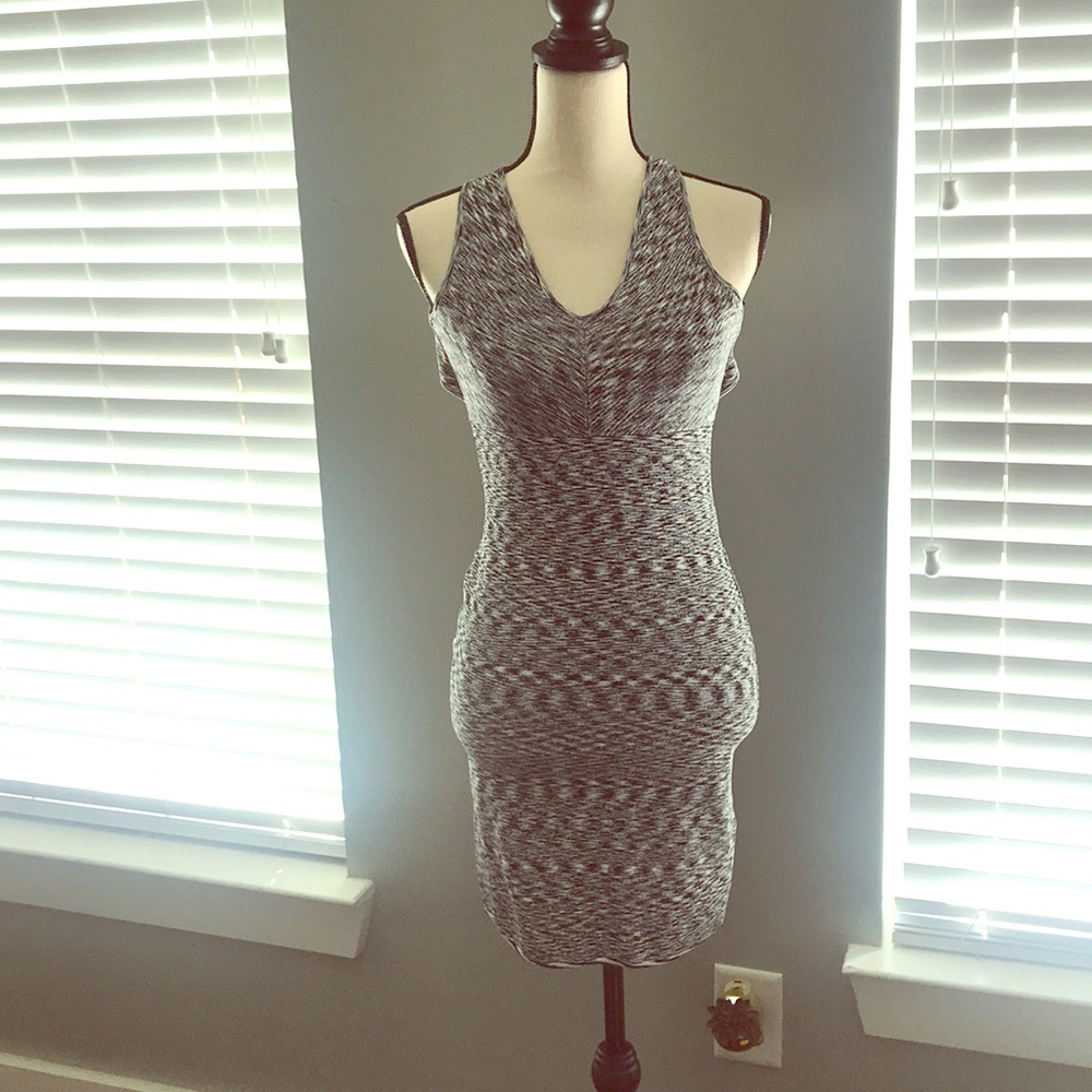Cross back dress